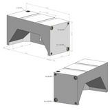 35 Gallon Wheel Well Tank For DRW Vans (Dually) S&B