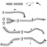 5'' Downpipe Back Duals 2011-2016 LML 6.6L Duramax DPF Delete Race Pipe GM 2500/3500
