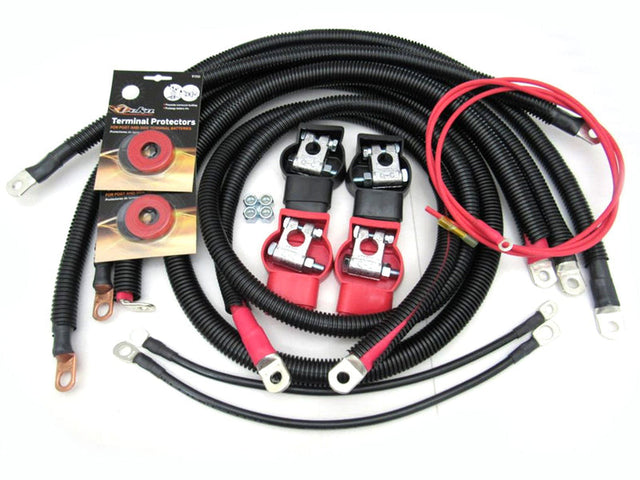 Battery Cable Kit, 2008-2010 Ford 6.4L Powerstroke Ford OEM