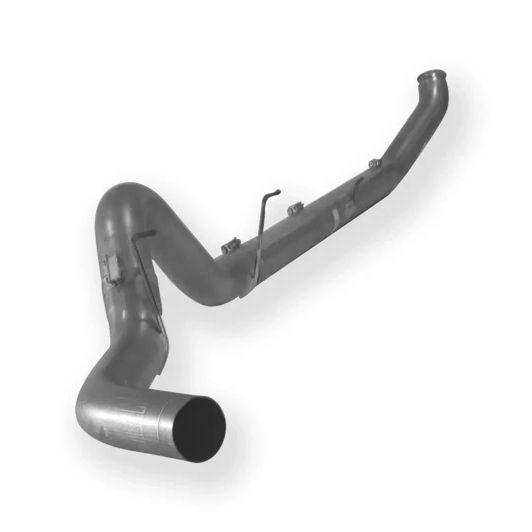 Dieselr Aluminized Turbo Back Exhaust Single | Dodge 2500/3500 6.7L Cummins (2007-2009)