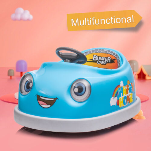 360° Spin Electric Bumper Car Toy for Kids with Music & Lights - Perfect for Toddlers!