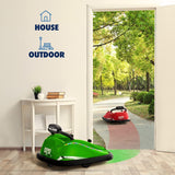 360° Spin Electric Bumper Car with Remote Control and LED Lights for Kids
