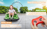 360° Spin Electric Ride-On Car for Kids with Remote Control - Bumper Vehicle Toy (12V)