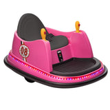 360° Spin Race Bumper Car for Kids Ages 2-5 with 6V 7AH Battery and 1.3 MPH Speed