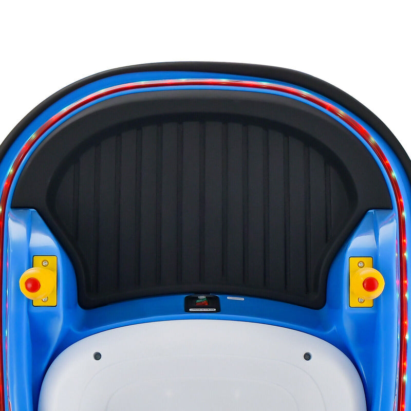 360° Spin Race Bumper Car Ride-On Toy for Kids with Remote Control - 12V Vehicle