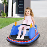 360° Spin Race Bumper Car Ride-On Toy for Kids with Remote Control - 12V Vehicle