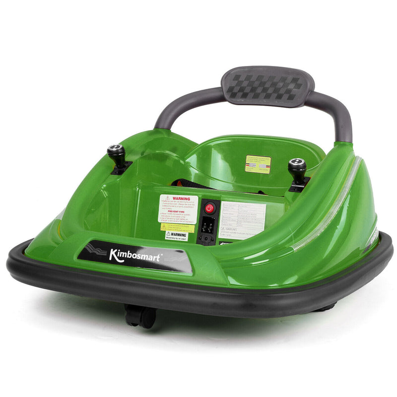 360° Spin Ride On Bumper Car for Kids - Rechargeable Electric Toy Vehicle (12V)