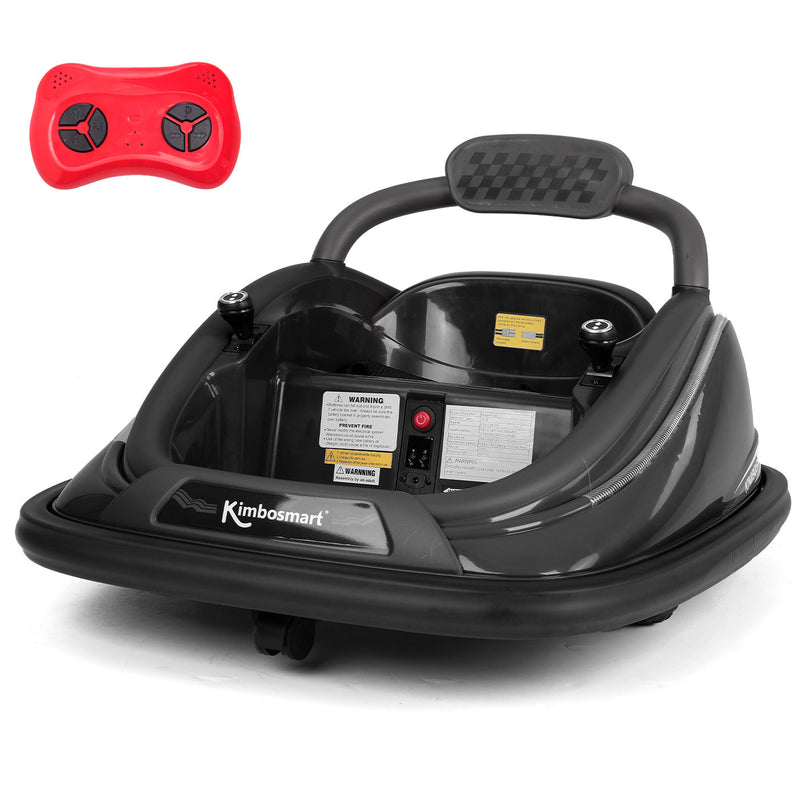 360° Spin Ride On Bumper Car for Kids - Rechargeable Electric Toy Vehicle (12V)