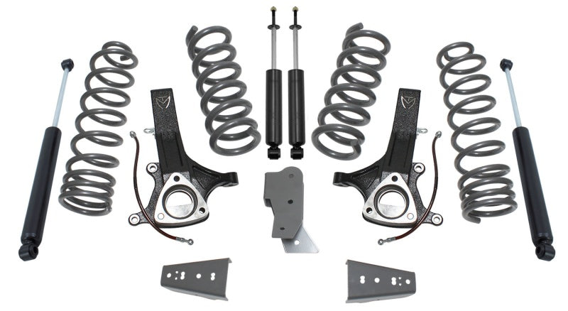 Kit de levage de broche MaxPro MaxTrac 09-18 RAM 1500 2WD 4,7 L V8 7 po/4,5 po avec amortisseurs MaxTrac