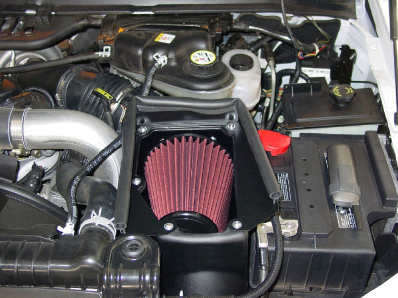 Système d'admission Airaid 03-07 Ford Power Stroke 6.0L Diesel MXP sans tube (graissé / média rouge)