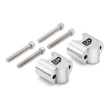 1996-2005 Yamaha Royal Star Silver Handlebar Risers
