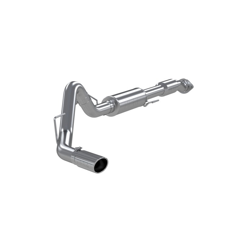 Système d'échappement en aluminium à sortie unique avec catalyseur arrière de 3,5 pouces pour Ford F150 SVT Raptor 6,2 L EC-SB/CC-SB de 3,5 pouces MBRP 11-13