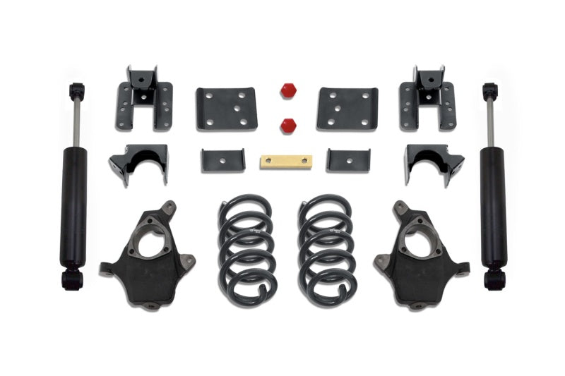 Kit d'abaissement MaxTrac 07-13 GM C/K1500 2WD/4WD à cabine allongée/double 3 po/5 po