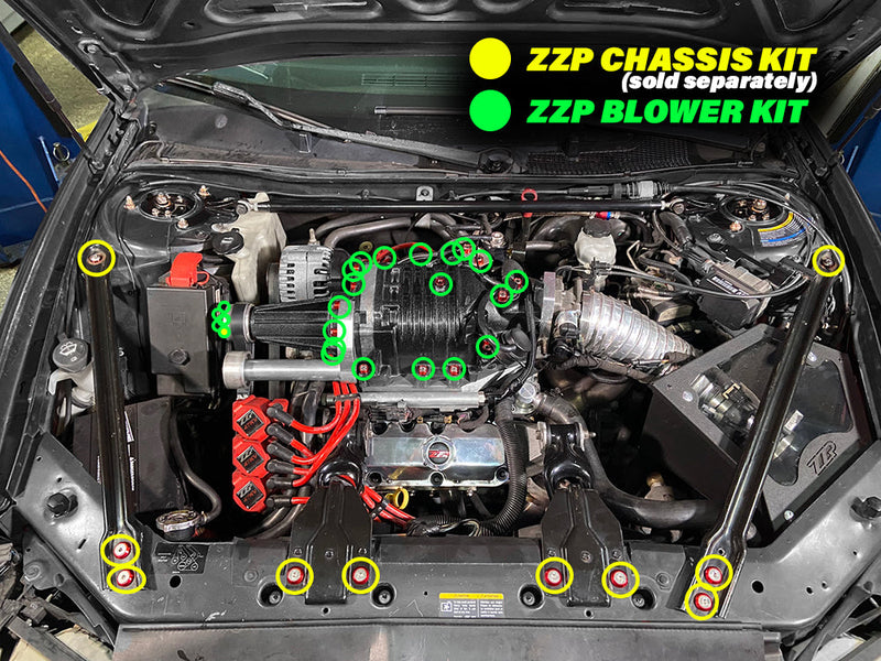 ZZP 3800 M90 Blower Dress Up Kit