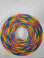 25 FT 1/2" RAINBOW PET EXPANDO SLEEVING BRAID AC/DC WIRE AND SUPPLY