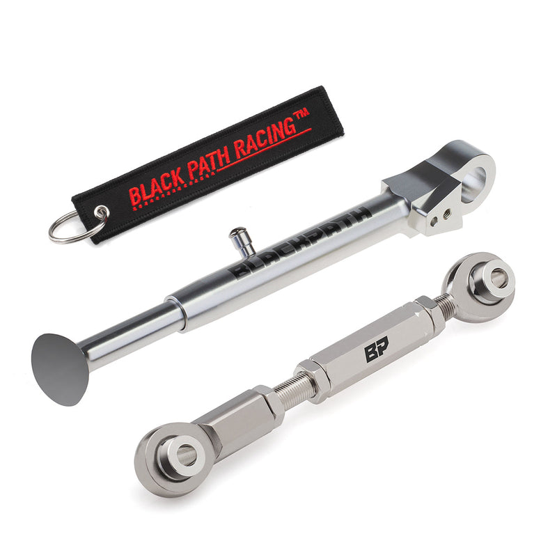 1998-2003 Yamaha YZF R1 0-4" STEEL Adjustable Lowering Link + Kickstand Combo