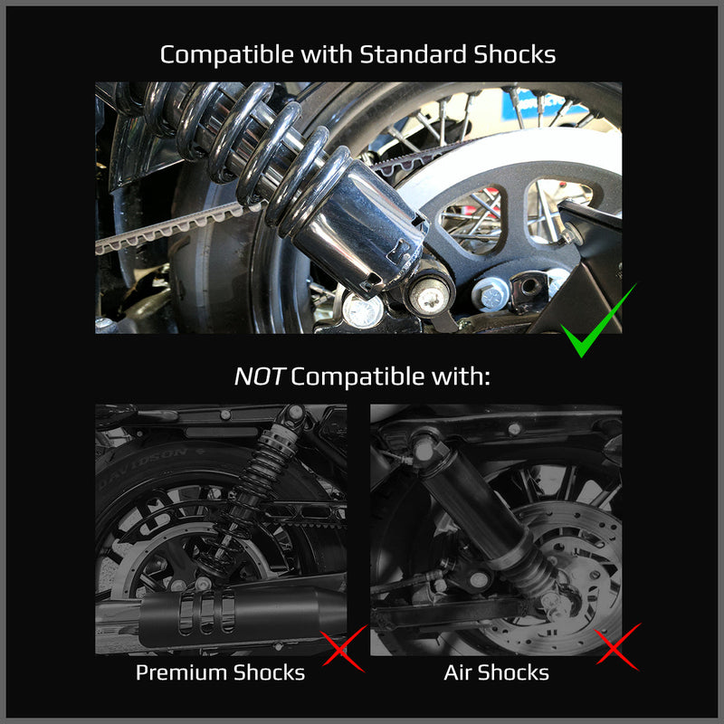 2002-2016 Harley Davidson Road King Rear Adjustable Lowering Kit