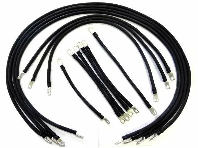 # 2 Awg HD Golf Cart Battery Cable 13 pc TXT E-Z-GO BRAIDED CABLE SET AC DC WIRE AND SUPPLY