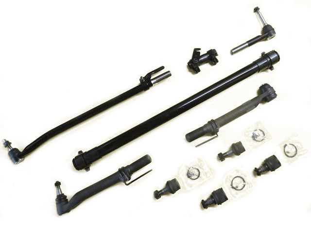 Forged Diesel 10 Piece Ball Joint Steering Kit, 2005-2010 Ford 6.0L 6.4L 6.7L Powerstroke 4WD Forged Diesel