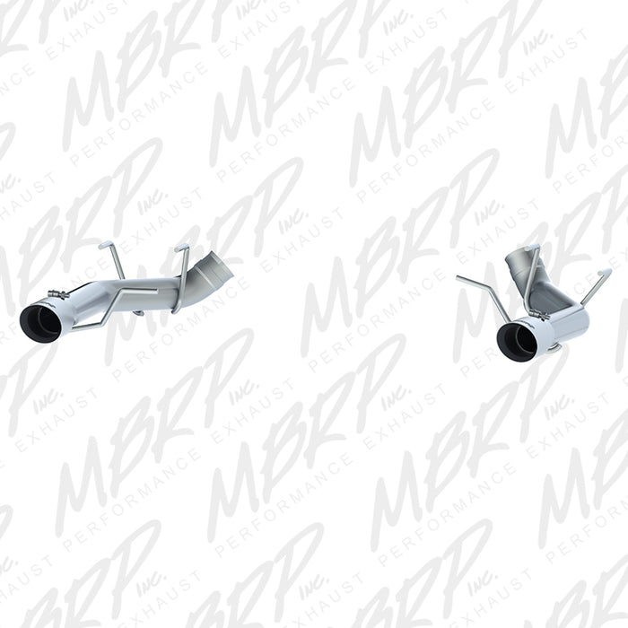 Suppression du silencieux arrière à double essieu de 3 pouces pour Ford Mustang GT 2011-2014 MBRP - T304