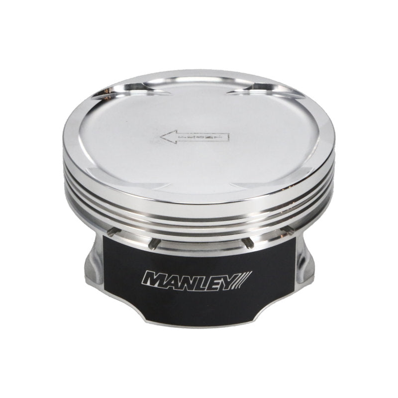 Manley 03-07 Nissan 350Z/Maxima 81,4 mm Stroker 96,50 mm + 1,0 mm Alésage 8,5:1 Ensemble de pistons à cuvette avec segments