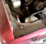 72-93 Radiator Cover Extensions / Hood Pin Base Far From Stock