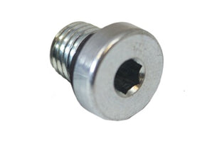 3C3Z9K042AA OE Fuel Plug For Rear of Head with Bonded Seal, 2003.5-2010 Ford 6.0L 6.4L Powerstroke Ford OEM