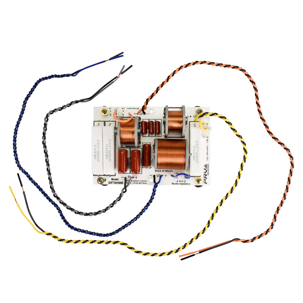 PRV Audio 3DF750/5000 Three-Way Crossover 450W RMS