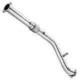 2002-2007 Subaru WRX/STI GD EJ205 Catback Exhaust 3" Pipe 4.5" Muffler Tip + Downpipe Up-pipe Flashark