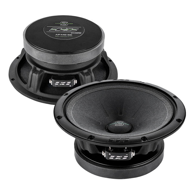 Deaf Bonce Apocalypse AP-M61SE 6.5" 130W RMS Sylvester Midrange Speakers (Pair) Deaf Bonce