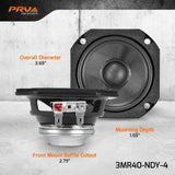PRV 3MR40-NDY-4 Midrange PRV Audio