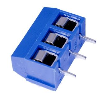 3-Pin PCB Terminal Block Connector 5.08mm Pitch (2-Pack) TekShack