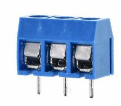 3-Pin PCB Terminal Block Connector 5.08mm Pitch (2-Pack) TekShack