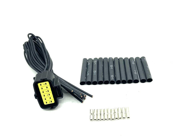 3U2Z14S411CEAB Motorcraft OE Transfer Case Shift Harness Connector Wire, 12 Cavity, 1999-2010 Ford 7.3L 6.0L 6.4L Powerstroke Ford OEM