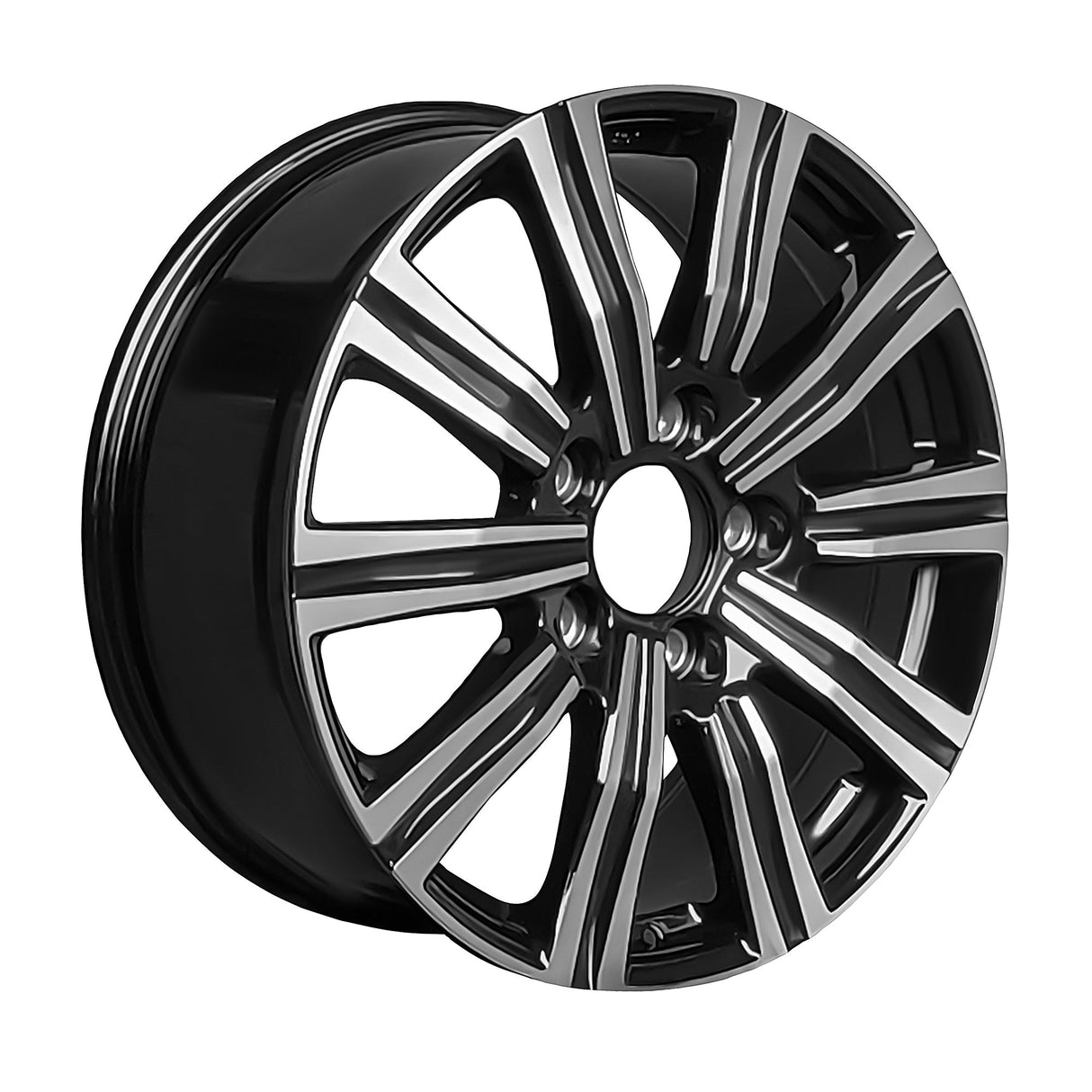 21x8.5 5x150 Black Machine Face 4 pcs Wheels For Lexus/Toyota