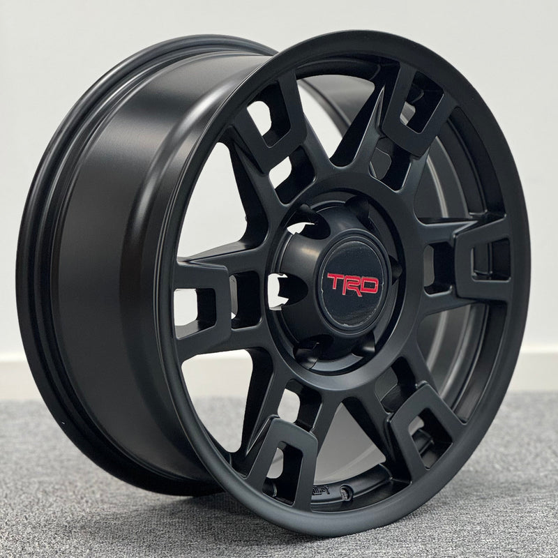 Toyota TRD Style Wheels 17" x 9 Matt Black 5pcs Rims
