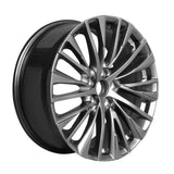 Lexus Toyota Wheels 20x8" pcd 5x114.3 Black Machine Face 4pcs