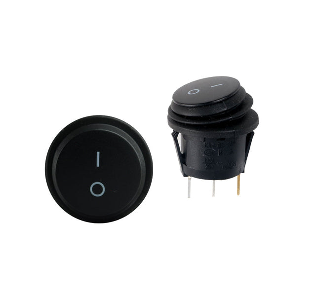 IS-EC-WP1213 BLK Waterproof Rocker Switch Audiopipe