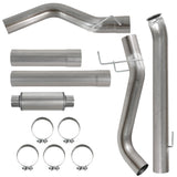 TruckTok 2019-2024 6.7L Ram Cummins 4"/5" DPF Delete pipe(With Muffler) TruckTok