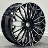Lexus RX Style Wheels Aviation Grade Forged Aluminum Alloy Rims 20 x 8.0 5x114.3 Black Machine Face Set of 4