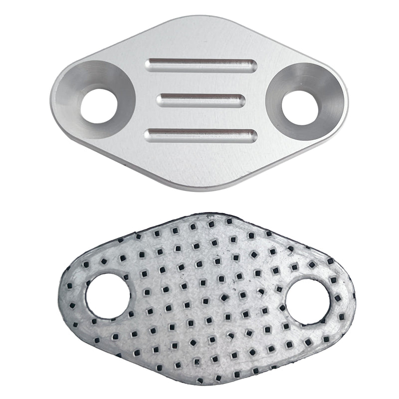 TruckTok 4.8L 5.3L 6.0L LSX Silverado EGR Delete Plug Intake Exhaust Block Off Plate