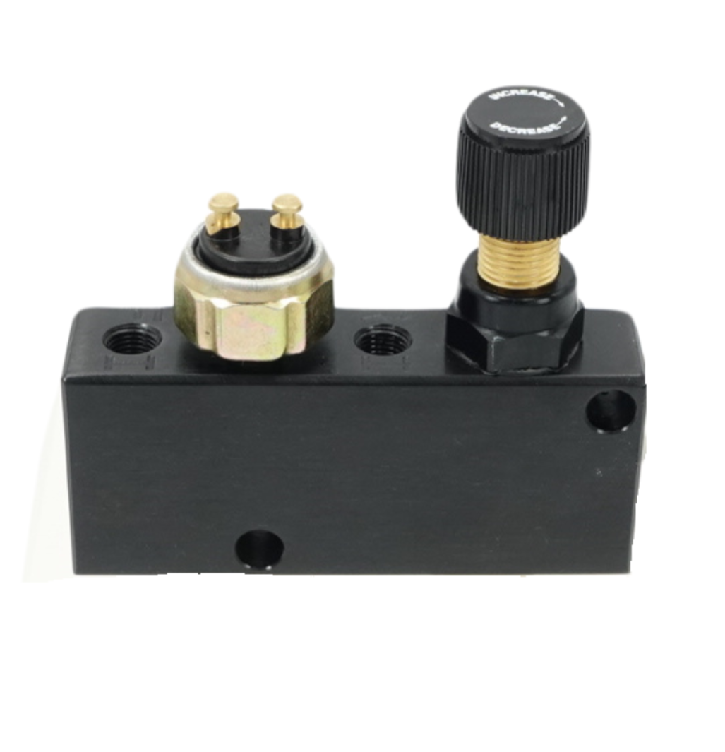 New Prop Block - Assembly for 3/16" Lines. Black A0730