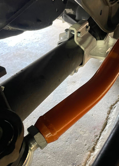 F450 F550 0-12" Lift Height Adjustable Track Bar with Heim Joints for 2023 to 2026 Stryker Off Road Design
