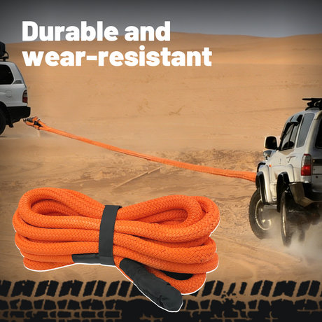 Trucktok 1" x 30ft Kinetic Recovery Rope 35,000 lbs for Off-Road Truck TruckTok