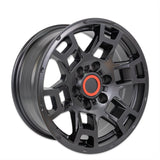 Toyota TRD Style Wheel 17 x 8 Auto Rim 1pc Matte Black
