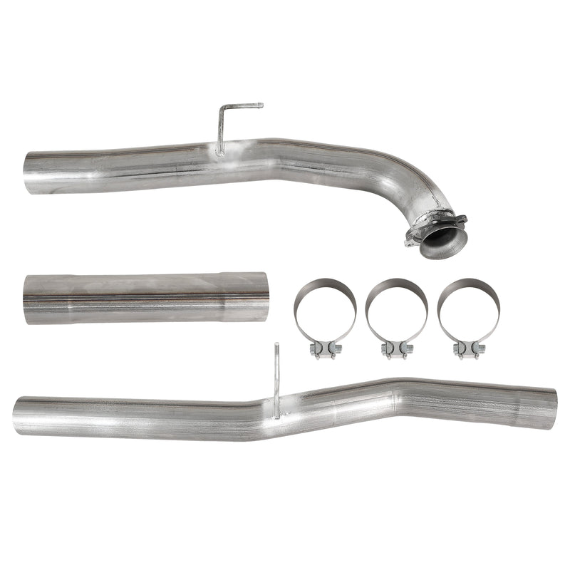 Trucktok 2020-2023 6.6L Duramax L5P 4" DPF Delete pipe & 3.5" Downpipe w/EGR Delete kit