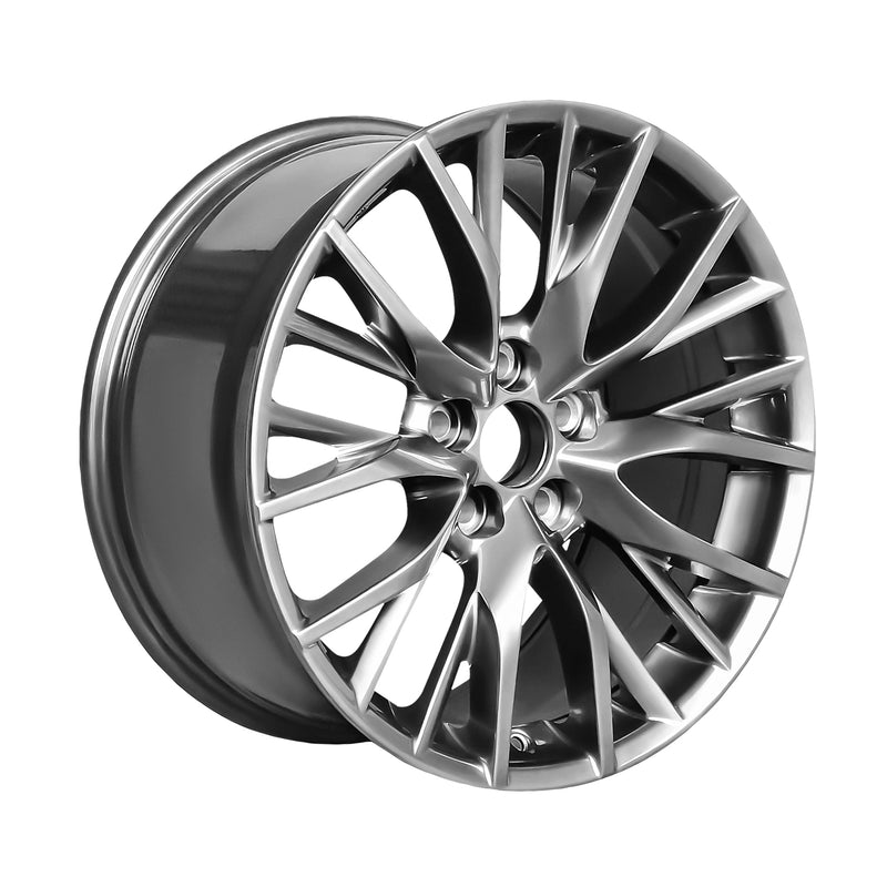 Lexus Toyota Style Wheels 18 x 8.0 5x114.3 Hyper Black 1 pcs