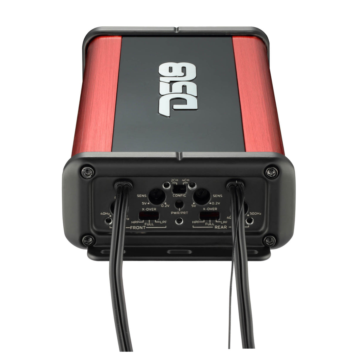 NXL 4-Channel Full-Range Class D Waterproof IP67 Marine and Powersports NANO Amplifier with Bluetooth 5.1 Receiver Built-In