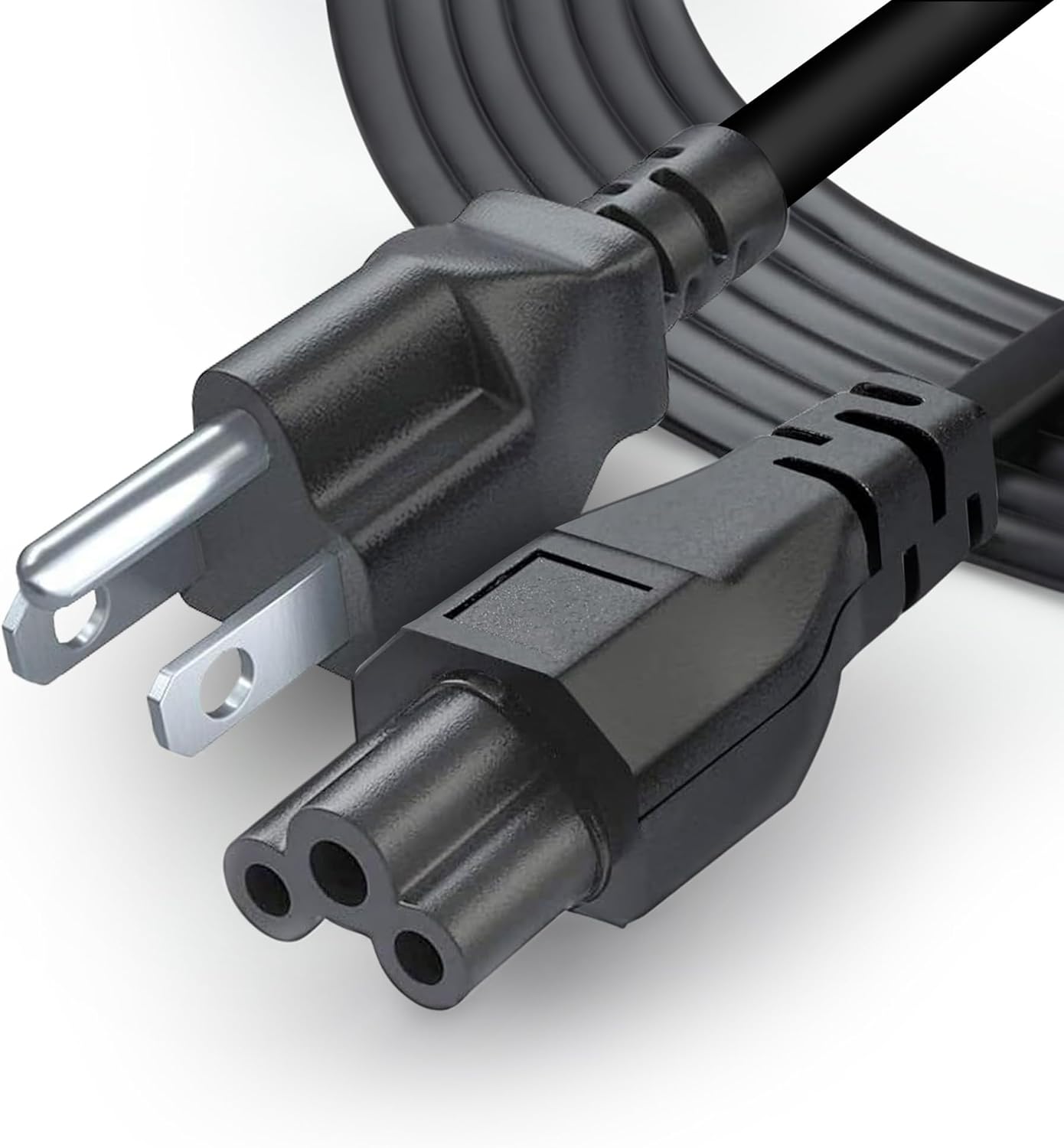3 Prong AC Laptop Power Cord 5Ft Universal Power Cable | 125V TekShack