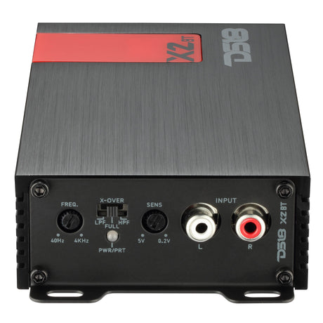 X 2-Channel Ultra Compact Full-Range Amplifier with Bluetooth Connectivity - 2 x 140 Watts Rms